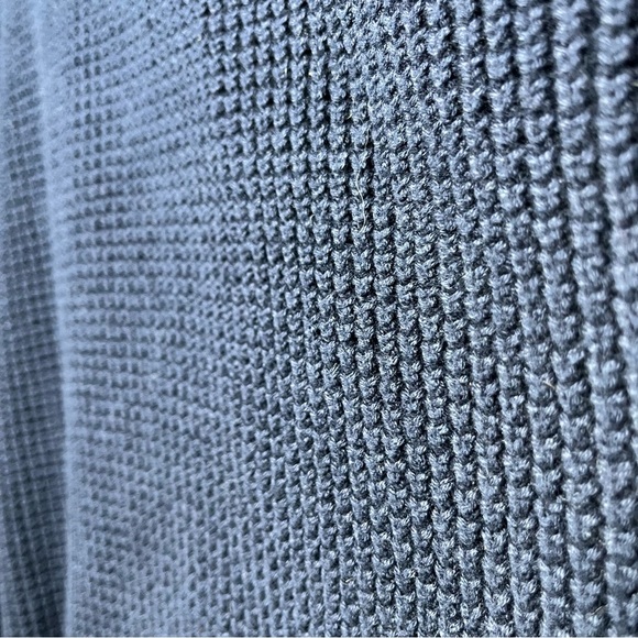 J.Crew Mercantile Men's Waffle Knit Crewneck Sweater‎ XL Navy Blue Pullover - Picture 2 of 9